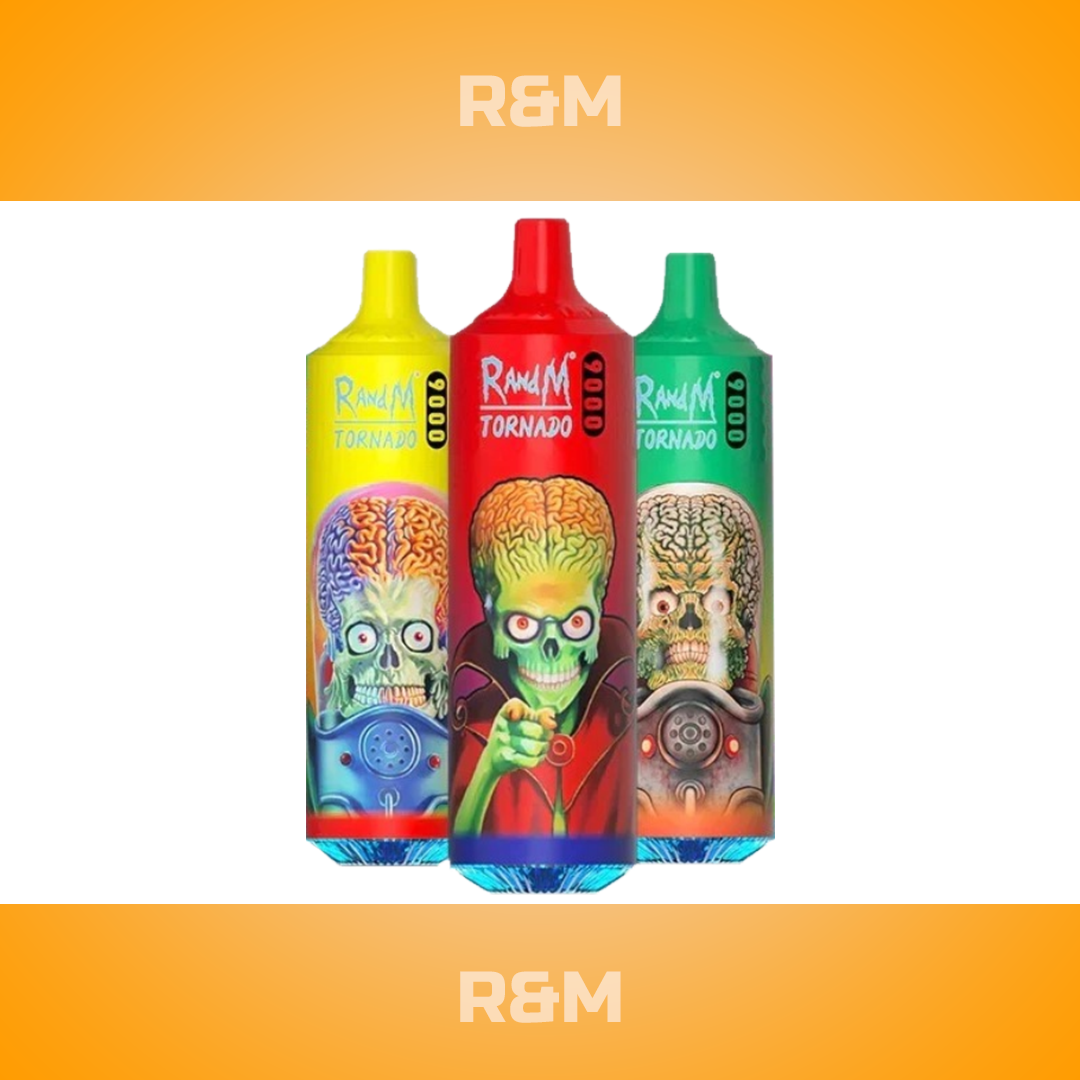 R&M Bar RandM Tornado 9000 Intense Flavors Vaping | Black Dragon Ice Randm  Tornado Vape Cartridges Australia