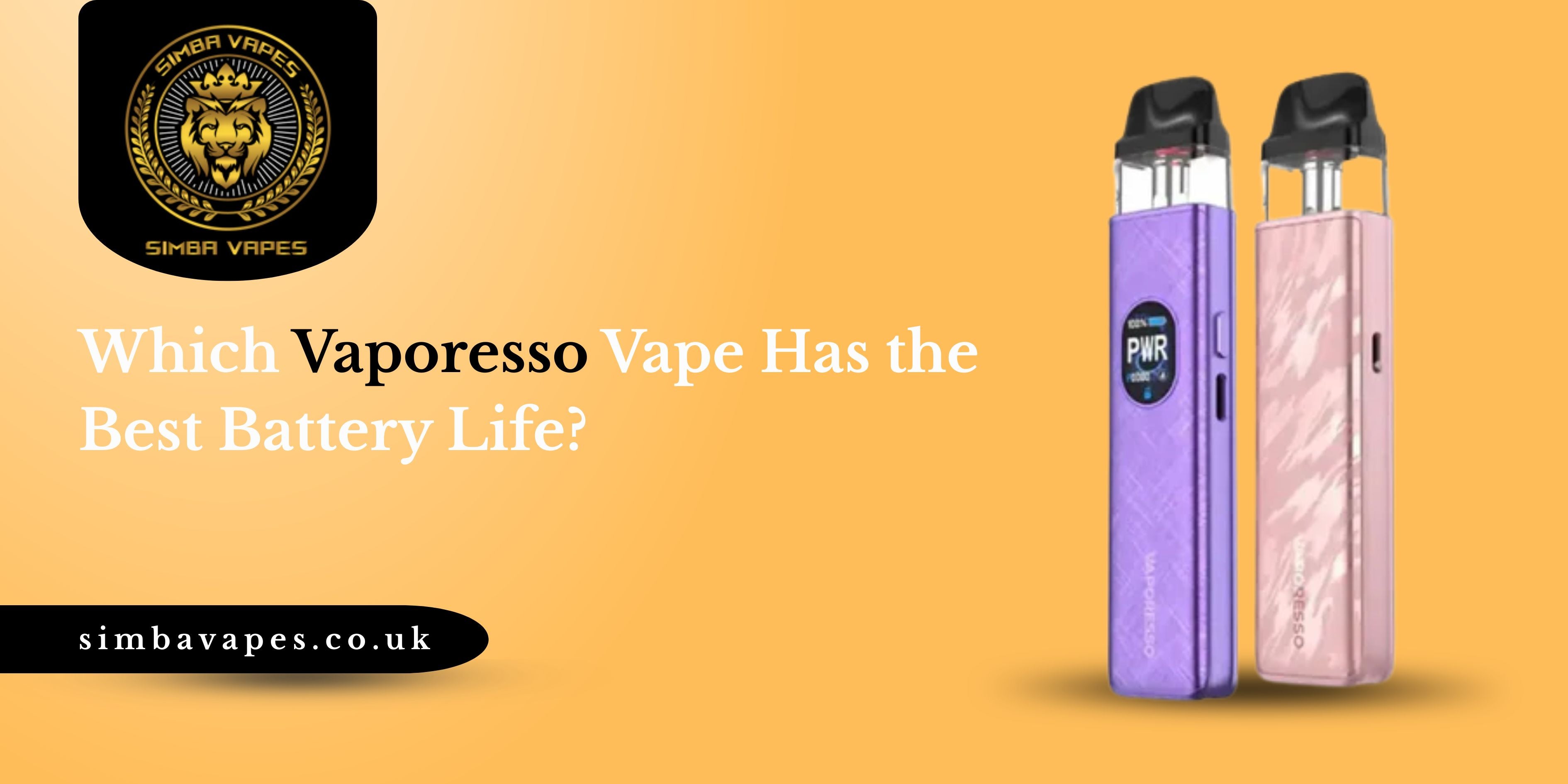 Which Vaporesso Vape Has the Best Battery Life?