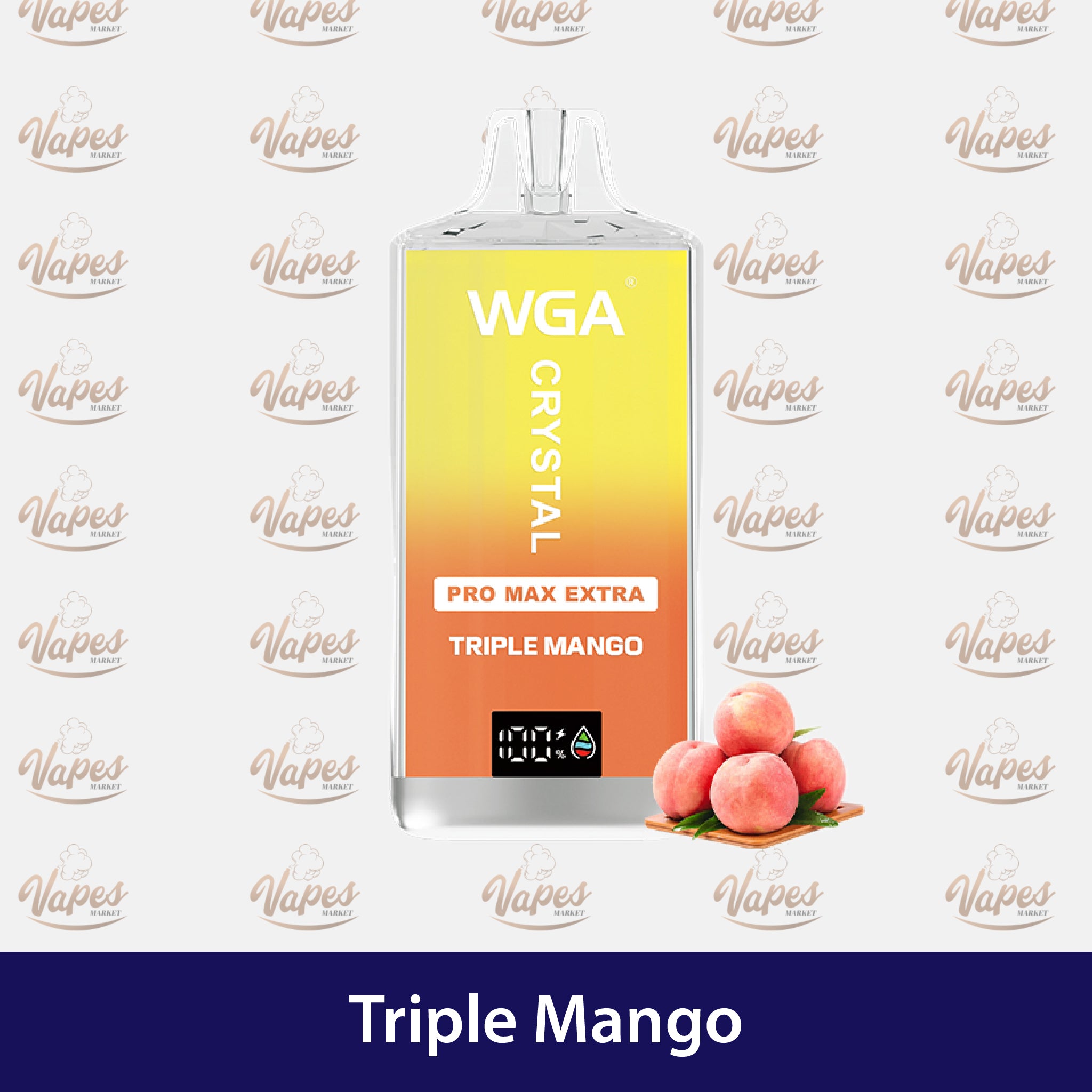 WGA Crystal Pro Max 15000 Puffs Triple Mango