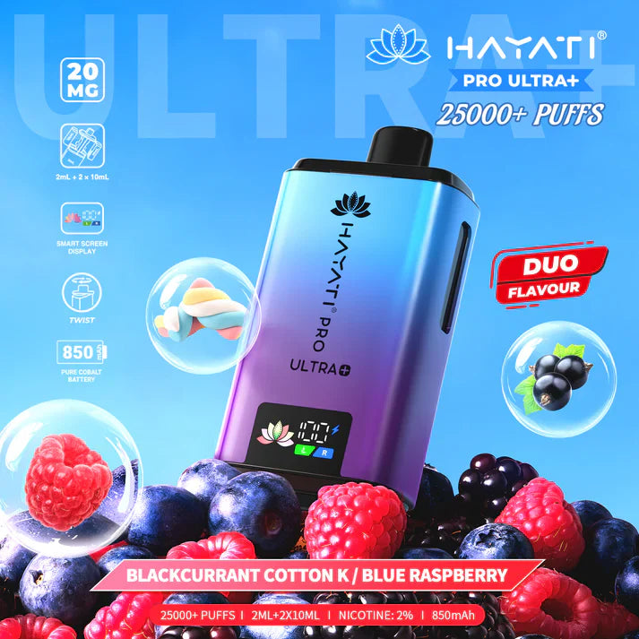 Hayati Pro Ultra Plus Prefilled Kit | 25000 Puff Vape​